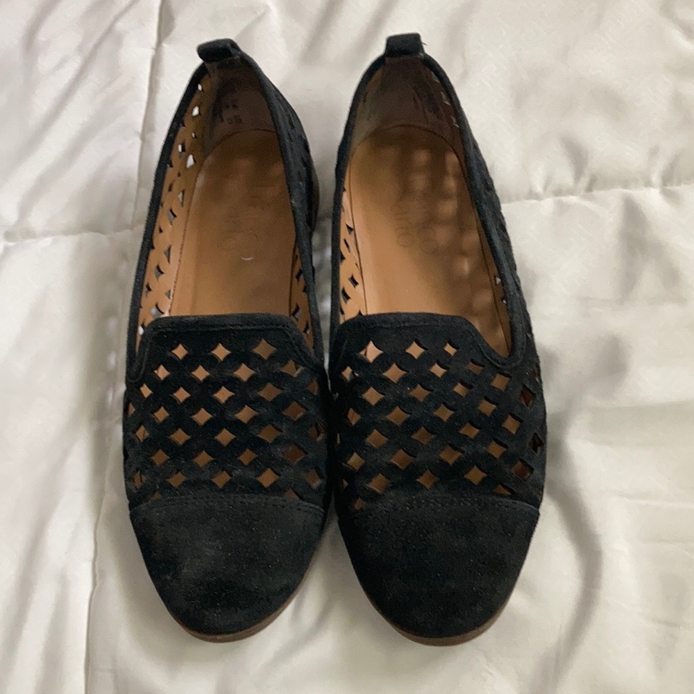Franco Sarto suede flats